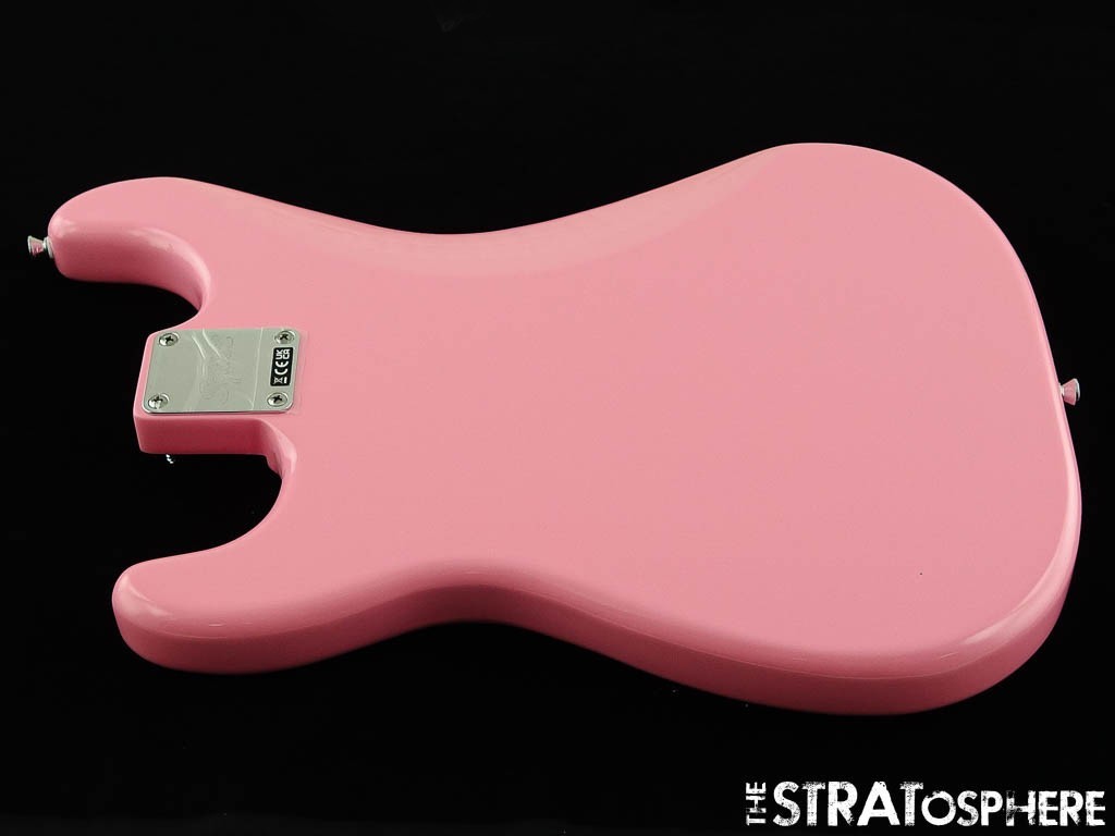 Fender Squier Sonic HT H Stratocaster Strat BODY & HARDWARE Hardtail Flash Pink
