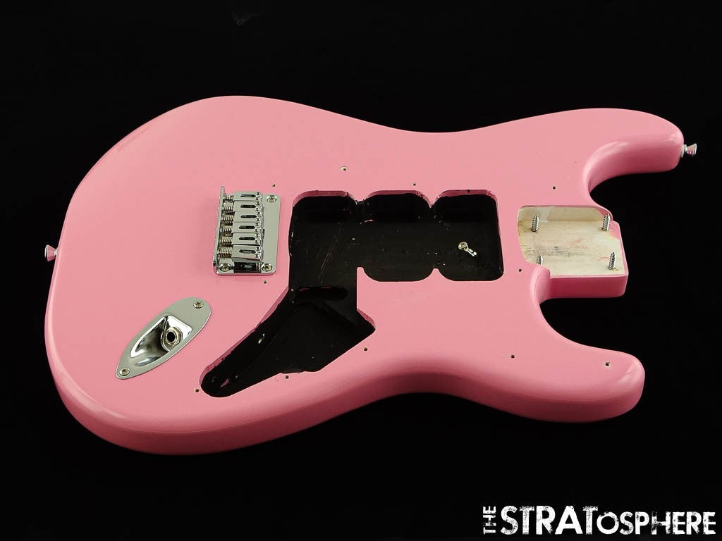 Fender Squier Sonic HT H Stratocaster Strat BODY & HARDWARE Hardtail Flash Pink