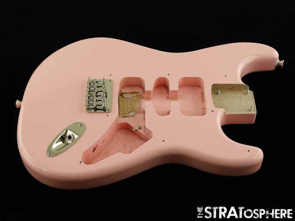 Fender Squier Classic Vibe 50s Stratocaster HT BODY &HARDWARE, Strat, Shell Pink