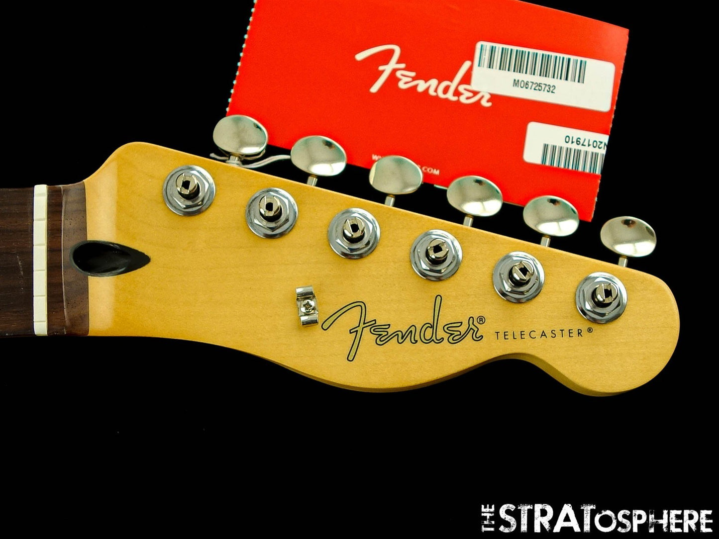 Fender Player II Tele Series NECK +TUNERS, Rolled Edge, ''C'' Shape Rosewood