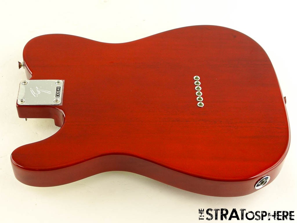 Fender Player II Telecaster Tele LOADED BODY Chambered Mahogany Transpar Cherry