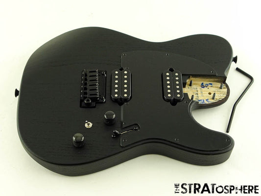 Charvel Pro Mod So-Cal Style SC2 2H 24 LOADED BODY Gotoh 510 Fishman Black Ash