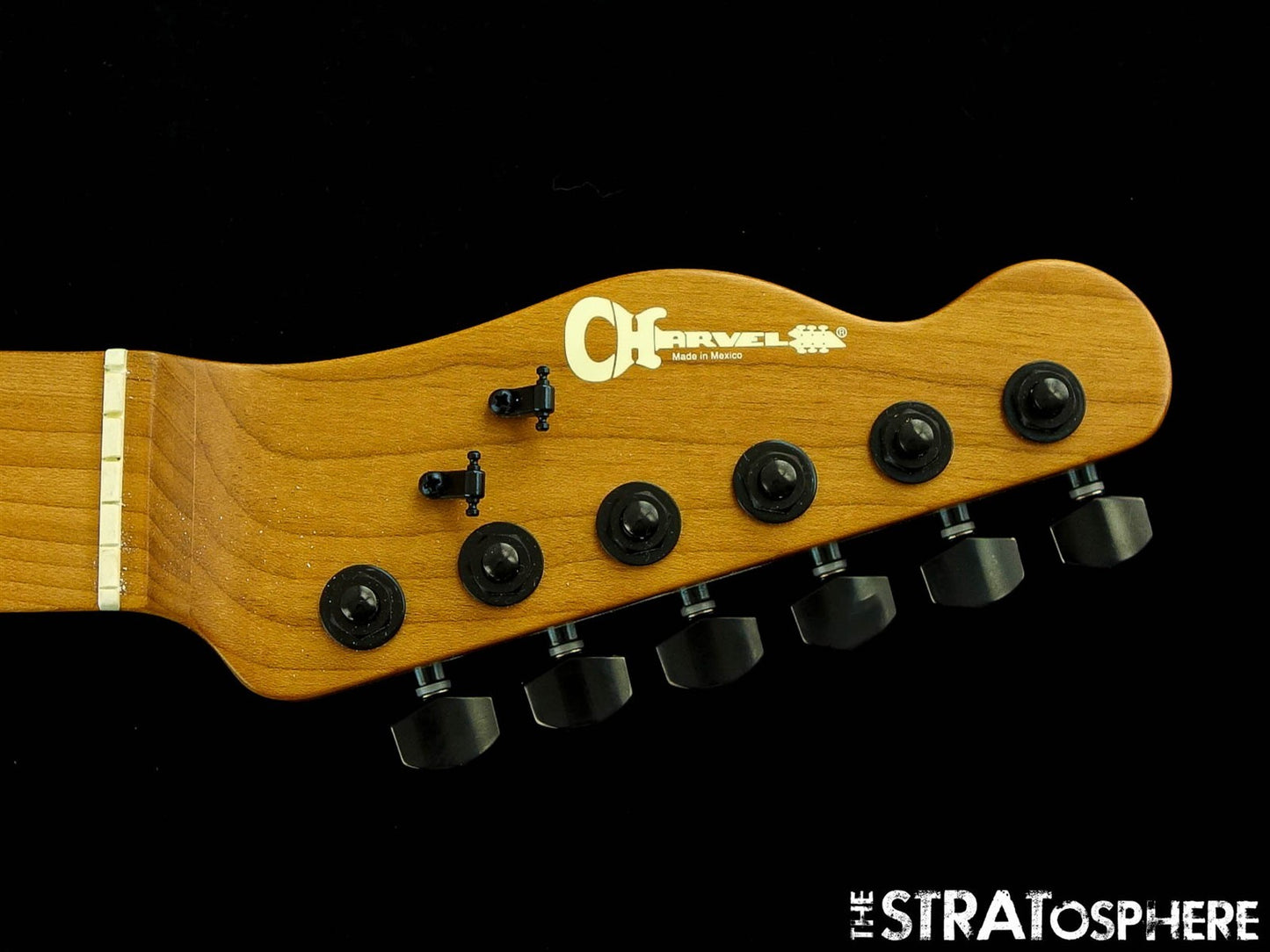 Charvel Pro Mod So-Cal 2 SC2 24 NECK& LOCKING TUNERS, Caramelized Maple Reverse