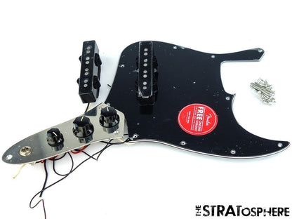 Fender Squier Classic Vibe 70s Jazz Bass LOADED PICKGUARD Black!
