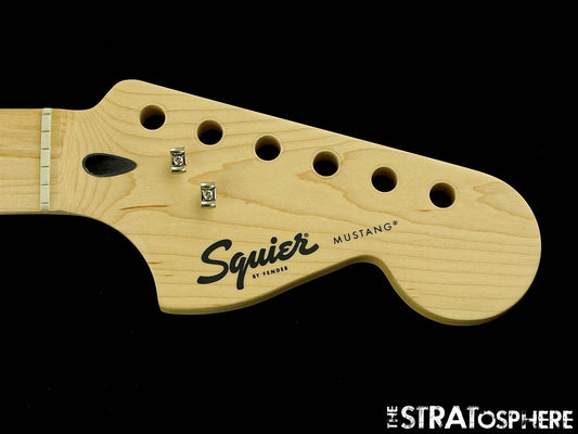 Fender Squier Sonic Mustang HH Series Guitar, NECK Guitar Parts, MN Maple.