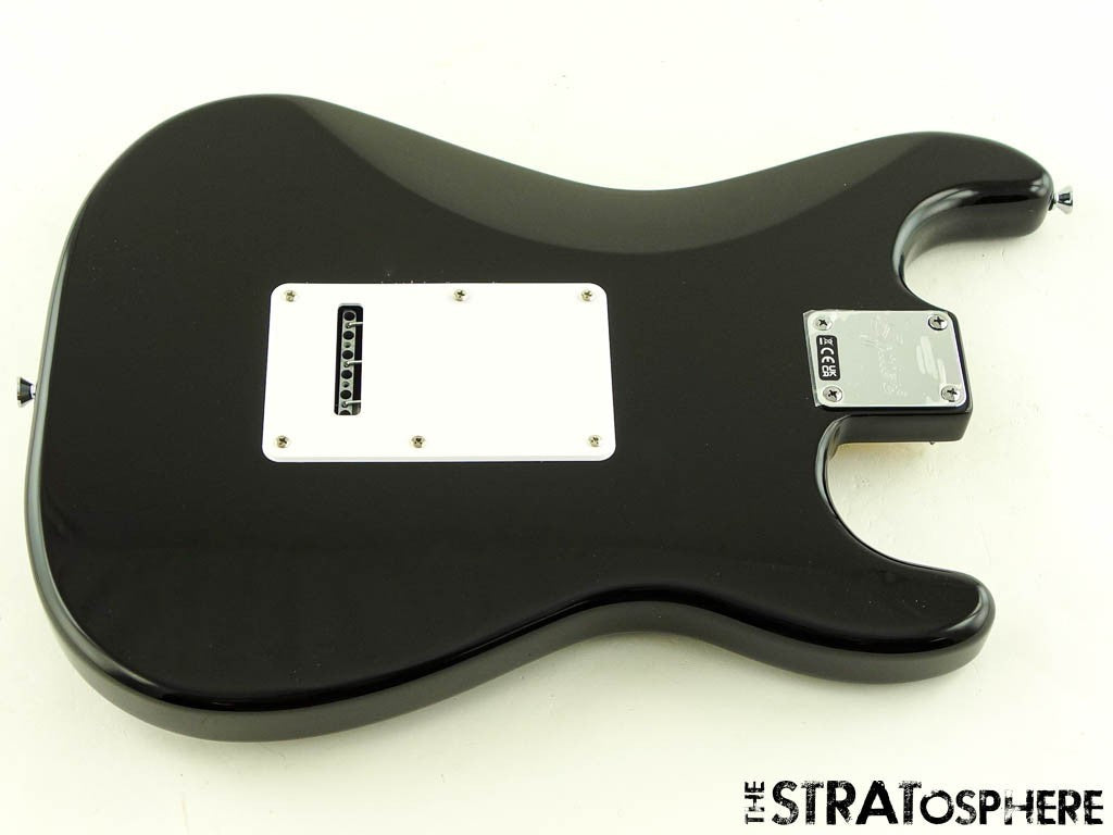 LEFTY Fender Squier Sonic Stratocaster Strat BODY + HARDWARE Black