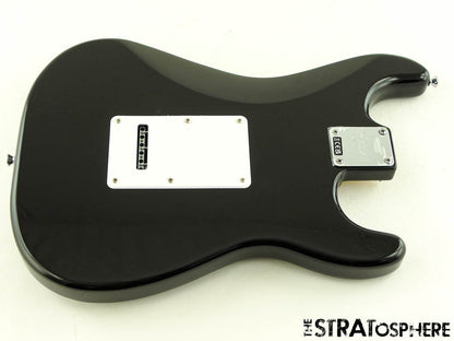LEFTY Fender Squier Sonic Stratocaster Strat BODY + HARDWARE Black
