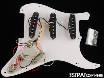 LEFTY Fender Squier Sonic Series Strat LOADED PICKGUARD Stratocaster Guitar