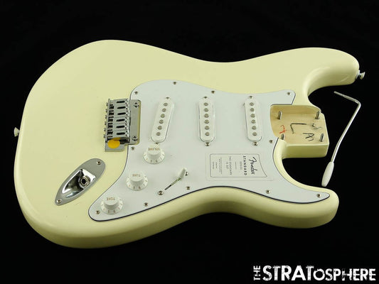 Fender Standard Stratocaster Strat LOADED BODY Poplar Olympic White