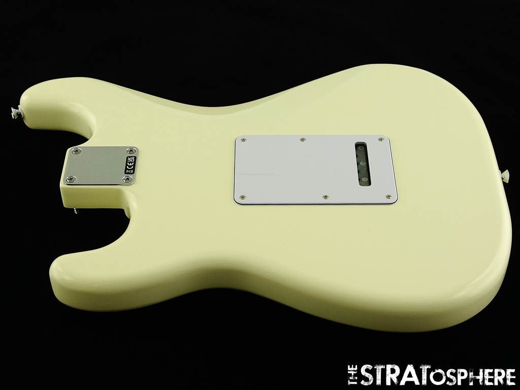 Fender Standard Stratocaster Strat LOADED BODY Poplar Olympic White