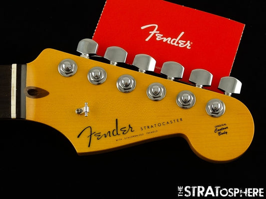Fender Custom Shop W25 Custom Deluxe Strat, NECK & LOCKING TUNERS AAA Rosewood.