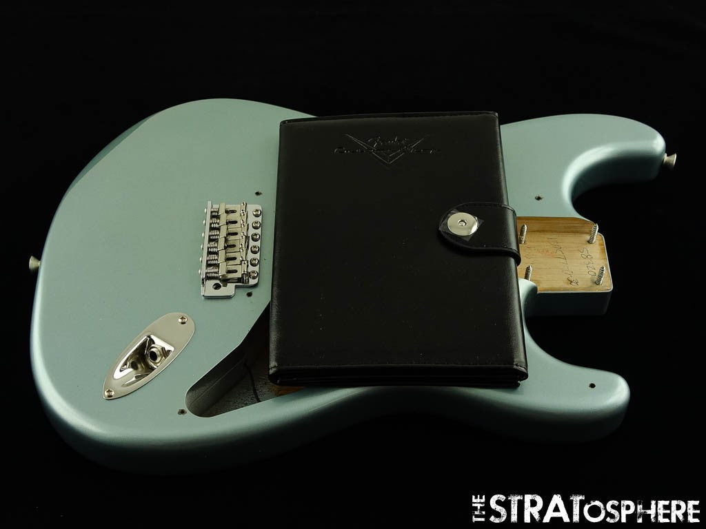 Fender Custom Shop 58 C/R Strat TCP BODY & HARDWARE Aged Ice Blue Metallic