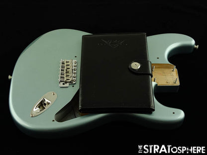 Fender Custom Shop 58 C/R Strat TCP BODY & HARDWARE Aged Ice Blue Metallic