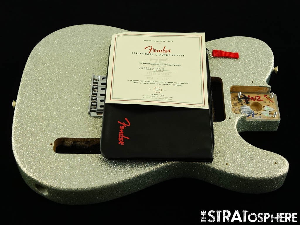 Fender 75th Anniversary Player II Tele Telecaster BODY & HARDWARE DDS Sparkle