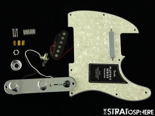 Fender Ltd. 75th Anniversary Player II Tele LOADED PICKGUARD, Thunderbolt