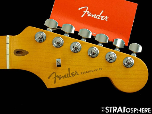 Fender American Ultra II Stratocaster Strat, NECK w/ LOCKING TUNERS ''D'' Maple
