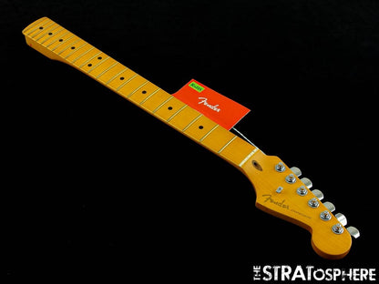 Fender American Ultra II Stratocaster Strat, NECK w/ LOCKING TUNERS ''D'' Maple