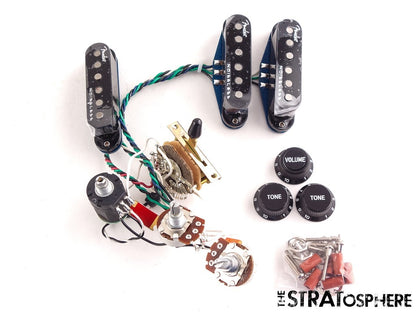 USA Fender American Ultra II Strat PICKUPS POTS KNOBS S-1 Stratocaster Noiseless