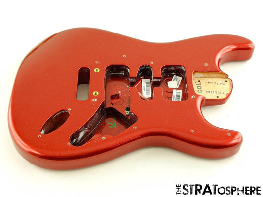 Fender American Ultra II Stratocaster Strat BODY, USA Guitar Part Sinister Red