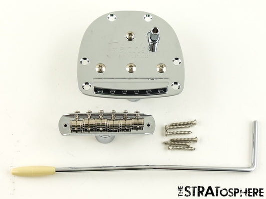 Vintage RI Fender Player II Jaguar Series TREMOLO & WHAMMY BAR Bridge!