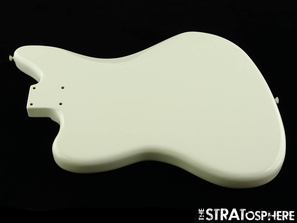 Fender Player II Jaguar Series BODY Modern Guitar Part, Alder, Polar White