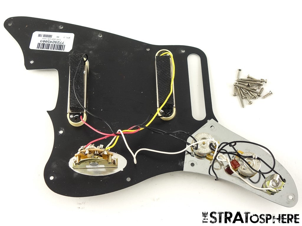 Fender Player II Jaguar Series LOADED PICKGUARD, Guitar Alnico 2 & 5 Black!