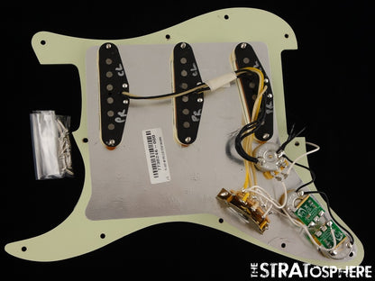 Fender American Professional Classic Strat LOADED PICKGUARD, Pickups Mint Green