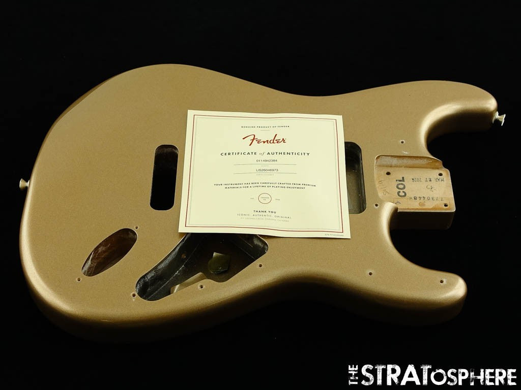 Fender American Professional Classic Strat BODY Faded Firemist Gold