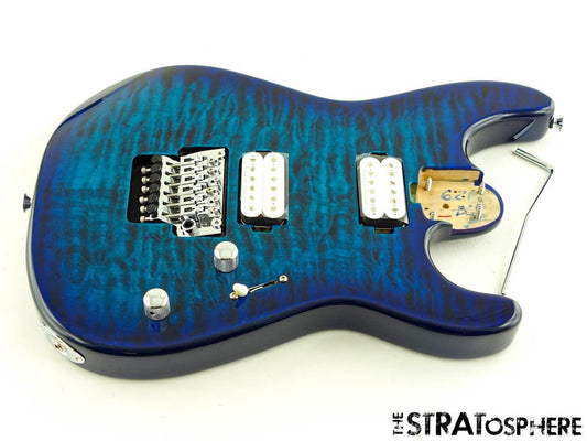 Charvel Pro Mod Plus San Dimas HH FLOYD ROSE LOADED BODY Chlorine Burst