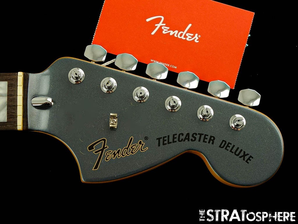 USA Fender Chris Shiflett Cleaver Tele Deluxe NECK & TUNERS, Rosewood ''C''