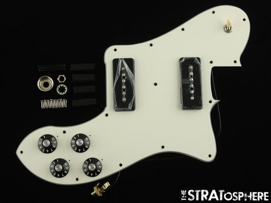 Fender Chris Shiflett Cleaver Deluxe Tele LOADED PICKGUARD, CS-90 Parchment