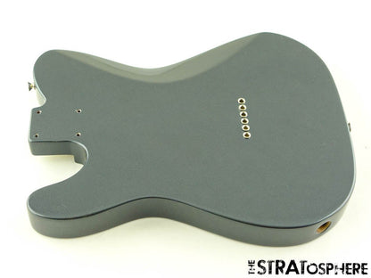 Fender Chris Shiflett Cleaver Deluxe Tele BODY Nitro Charcoal Frost Metallic
