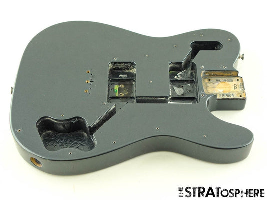 Fender Chris Shiflett Cleaver Deluxe Tele BODY Nitro Charcoal Frost Metallic