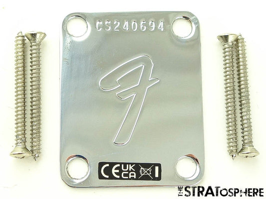 Fender Chris Shiflett Cleaver Deluxe Tele, ''F'' NECK PLATE, Guitar Serial #