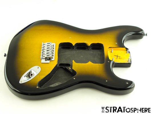 Fender Squier Sonic Series Stratocaster Strat BODY + HARDWARE, 2TS $10 OFF