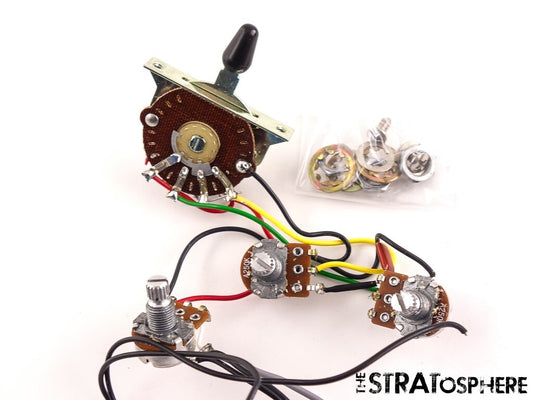 Fender Squier Classic Vibe 70s Strat HSS POTS + 5 SWITCH, Part Stratocaster