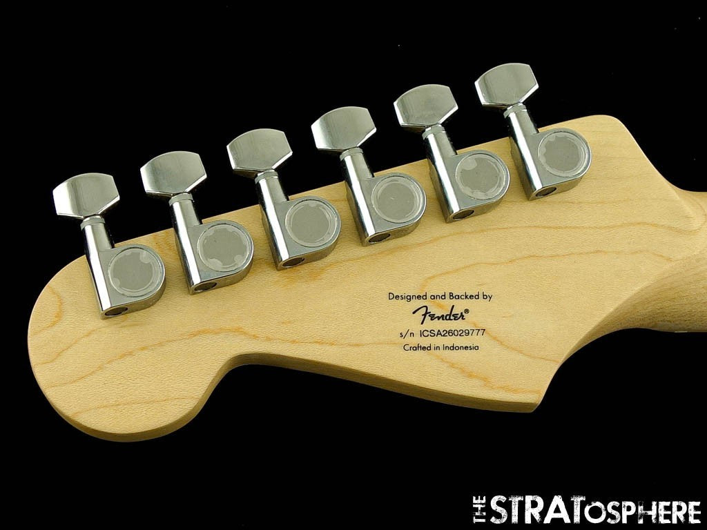 Fender Squier Sonic Series Strat, NECK & TUNERS Guitar Part MN Maple!