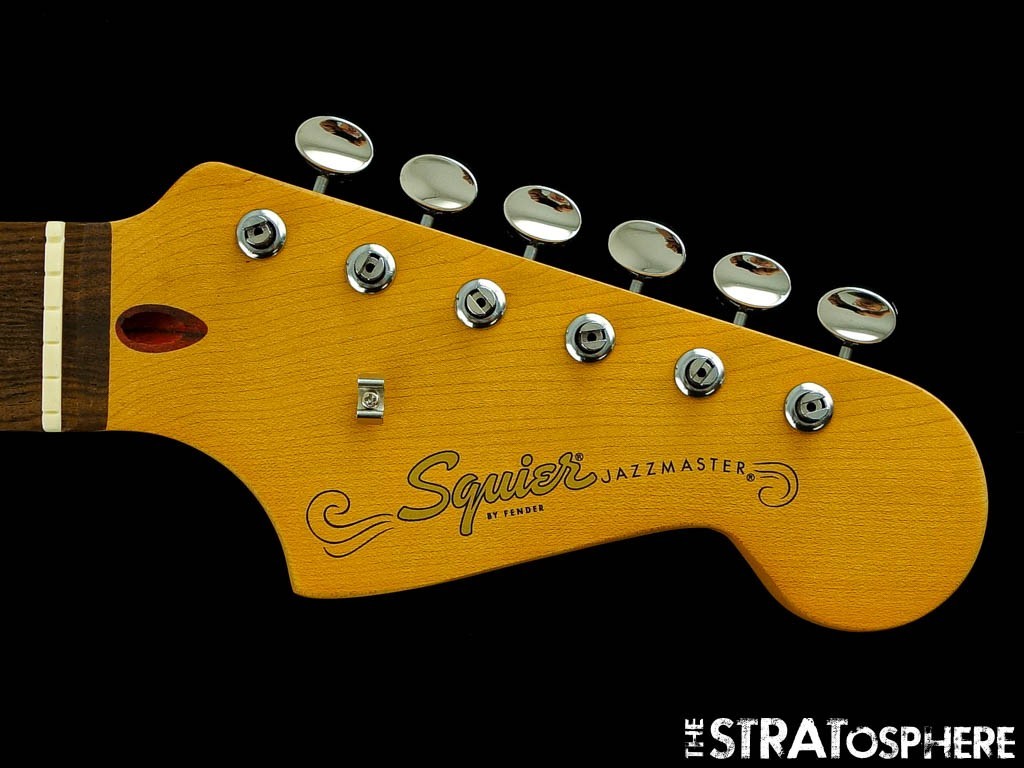 Fender Squier J Mascis Jazzmaster NECK + TUNERS, C Shape Dinosaur Jr. Laurel