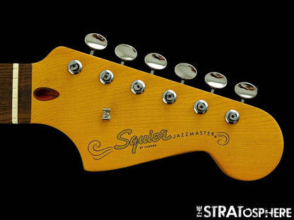 Fender Squier J Mascis Jazzmaster NECK + TUNERS, C Shape Dinosaur Jr. Laurel