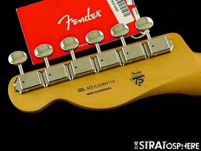 Fender Player II Tele Series NECK & TUNERS, Rolled Edge, ''C'' Shape Rosewood