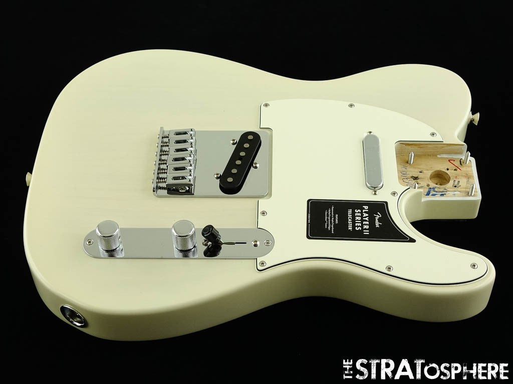 Fender Player II Telecaster Tele LOADED BODY Chambered Ash White Blonde