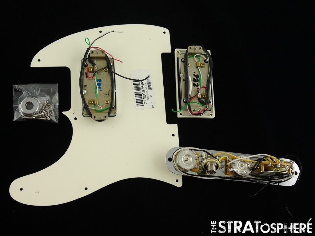 Fender Player II Tele HH LOADED PICKGUARD, Pickups Plate Knobs, Telecast Alnico
