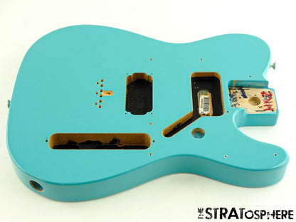 Fender Player II Telecaster HH Tele, BODY, Guitar Part Alder Aquatone Blue
