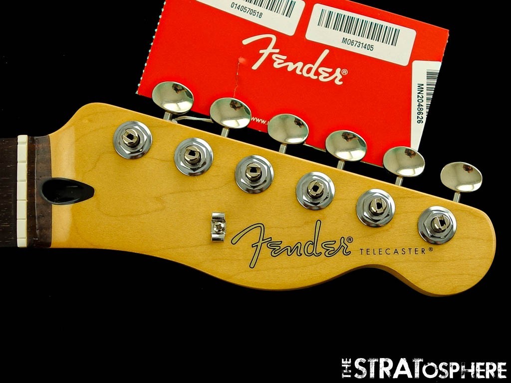 Fender Player II Telecaster HH Tele NECK +TUNERS Rolled Edge C, Rosewood