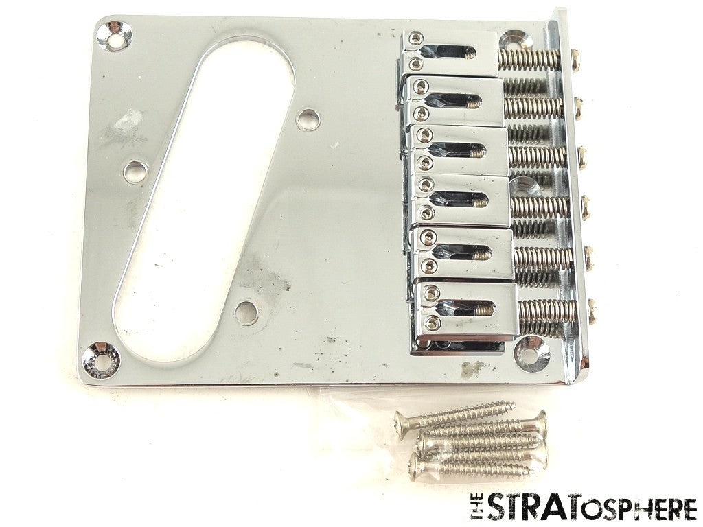 Fender Squier Sonic Series Telecaster 6 Block Saddles BRIDGE, Part, Tele.