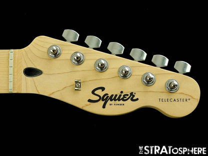 Fender Squier Sonic Tele NECK & TUNERS, Telecaster, ''C'' 25.5'' Maple
