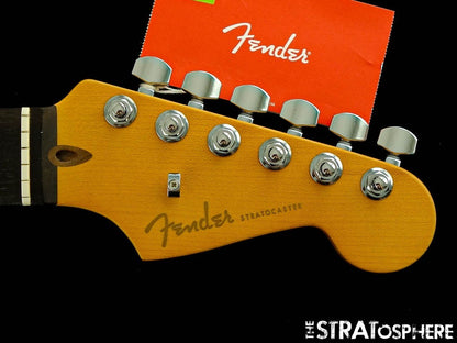 Fender American Ultra II Stratocast Strat, NECK + LOCKING TUNERS, Ebony