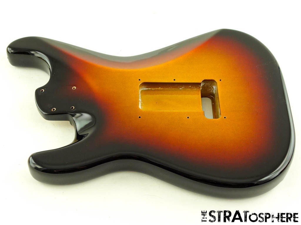 Fender American Ultra II Stratocaster Strat BODY, USA Alder Ultraburst