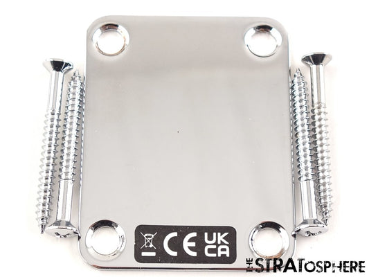 Fender Standard Telecaster Tele 4-Bolts, Guitar, NECK PLATE Parts, Guitar