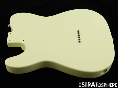 Fender Standard Telecaster Tele BODY Guitar Parts, Poplar Olympic White!
